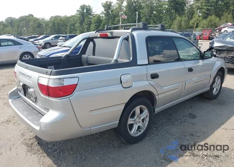 2006 Subaru Baja Sport from USA, damaged, VIN 4S4BT62C167100758
